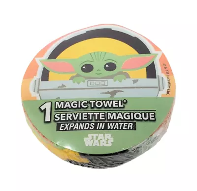 Peachtree Playthings Star Wars Baby Yoda Magic Towel Washcloth - New • $5.99