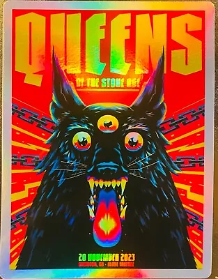 Queens Of The Stone Age Stockton Foil Sticker / Poster • $12