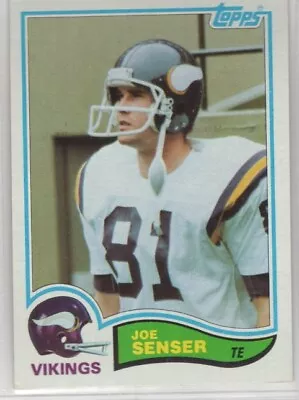 1982 Topps Football Minnesota Vikings Team Set • $9.99