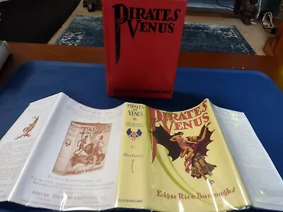 PIRATES OF VENUS G&D 1940 HCDJ Edgar Rice Burroughs Fine • $35