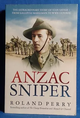 $24 • Buy Anzac Sniper By Roland Perry (Softcover 2018) ^7