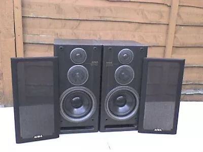 £28 • Buy 70W Aiwa SX-N5 3 Way Stereo Speakers - As Spares