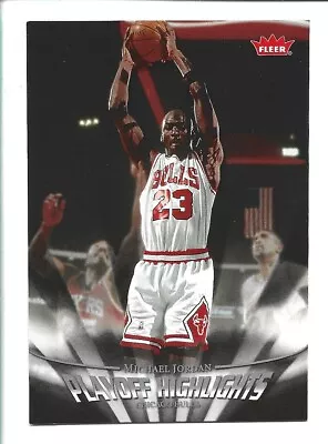 Michael Jordan 2007-08 Fleer Box Set #PH20 Playoff Highlights • $2.95