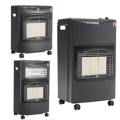 Large/ Medium Portable Gas Cabinet Heater 4.2KW Calor Butane With Regulator/Hose • £85.95