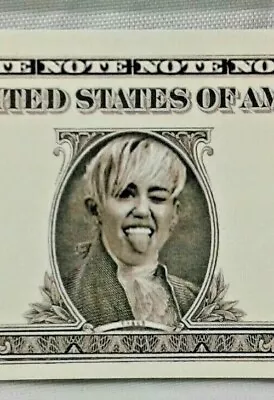 Miley Cyrus Bangerz Tour Dollar Bill Money • $7.99