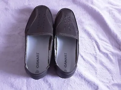 Ladies Damart Widefit Size 3 Bronze Shoes • £4