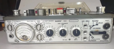Nagra 4.2 Reel To Reel Mono Tape Recorder With Carry Bag PSU And Manual  • £1450