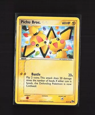 Pichu Bros. 16/17 POP Series 3 Promo Common Pokemon Card • $9.99