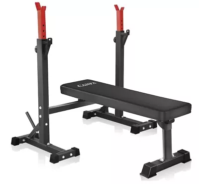 Olympic Weight Bench With Squat Rack Multi-Function Home Gym Multi-Function • $165