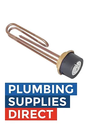Immersion Heater And Stat 11  Copper - 3kw 240 Volts BEAB Approved - TG11CT • £19.99