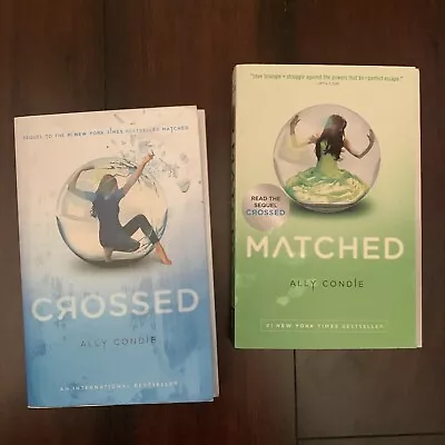 Matched Series 2 Book Lot By Ally Condie ~ Matched & Crossed • $10