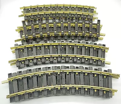 Aristocraft REA G Scale  Brass 1 Foot Curved Track Pieces 11100 (Lot Of 12) • $59.99