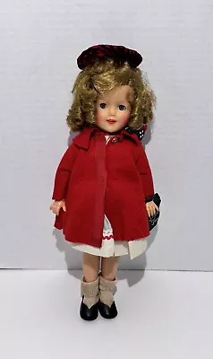 12” Vintage Ideal Shirley Temple Doll 1957 Original Coat & Hat Read!! • $59.98