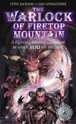 The Warlock Of Firetop Mountain (Fighting Fanta... By Livingstone Ian Paperback • £5.99