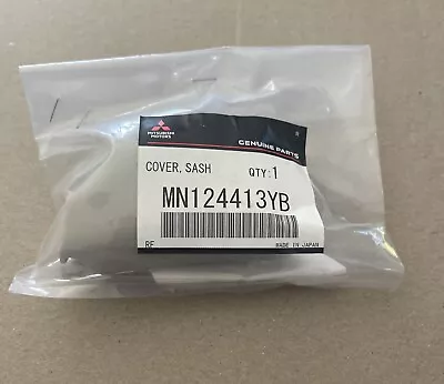 Genuine New Mitsubishi 3rd Seat Belt Sash G Cover MN124413YB Outlander Zk ZL • $20