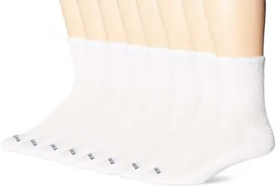 MediPeds Men’s Diabetic Extra Wide Non-Binding Top Shoe Size: 10-12 White  • $28.37