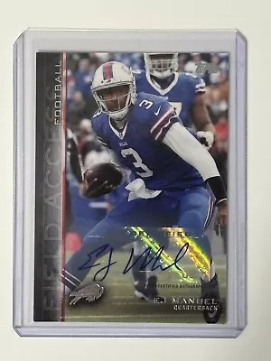 2015 Topps Field Access Auto EJ Manuel #184 Auto SP • $7.60