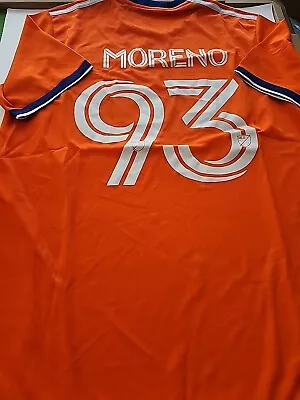 NWT Adult Customized Jersey MLS Cincinnati #93 Junior Moreno Size M Orange • $29.99