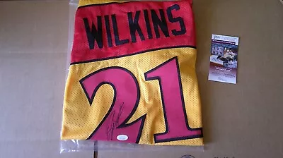 Dominique Wilkins Atlanta Hawks Signed Jersey Autographed W/ Jsa • $69.99