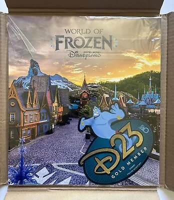 D23 Magazine Spring 2024 Zootopia/Frozen With Gold Member GENIE Magnet Free Ship • $13.99