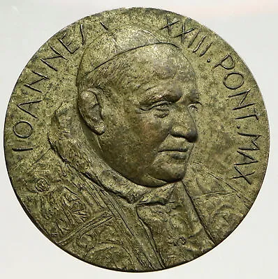 1958-63 VATICAN City POPE JOHN XXIII Jesus Disciples OLD Christian Medal I94014 • $398.80