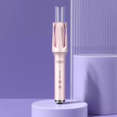 Automatic Hair Curler Rotating Curling Wand Iron Women Fast Heating Hair Curler • £14.96