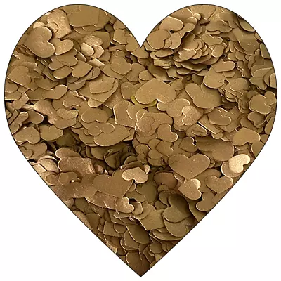 10000+ Compressed Wedding Confetti Mixed Heart Shaped Biodegradable Tissue Paper • £3.35