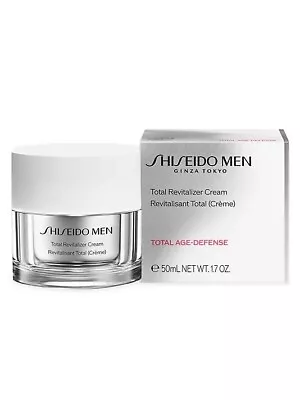 Shiseido Men Total Revitalizer Cream 1.7oz  New In Retail Box • $47.95