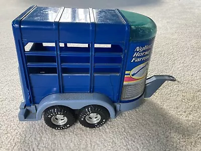 Nylint Horse Farms Horse Trailer Stables 1996 Vintage Toy 454002-2 • $24.99