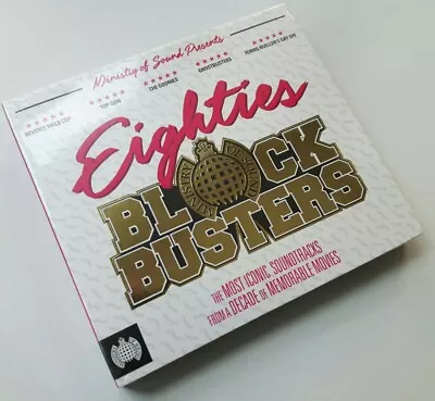Ministry Of Sound: Eighties Blockbusters 3CD 80s Movie Hits Ferris Top Gun++ NEW • £3.99