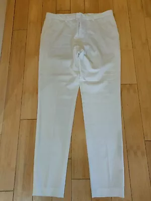 Zara Womens White Trousers UK 16 • £15