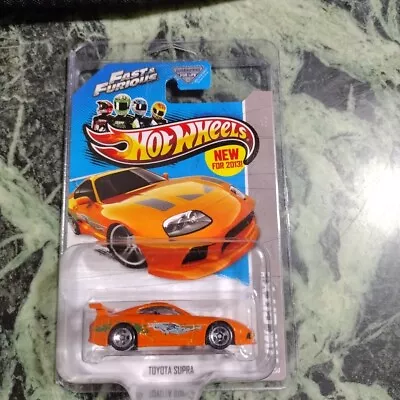 Hot Wheels New For 2013 Toyota Supra HW City Fast & Furious W/ Protector  • $5