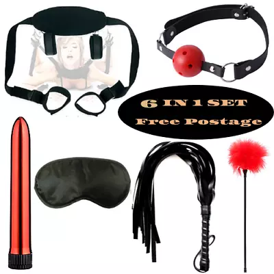 Bondage Beginners Starter Kit Pack Cuffs Restraint Fetish Adult/Sex Toy BDSM  • $24.99