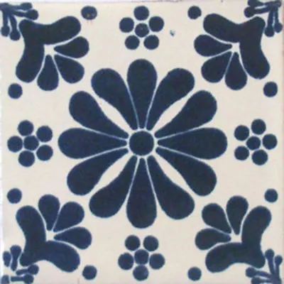 #C070) Mexican Tile Sample Ceramic Handmade 4x4 Inch GET MANY AS YOU NEED !! • $1.75