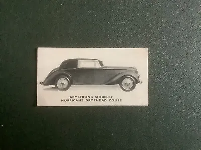 KELLOGG - MOTOR CARS 1949. 1 CARD No. 7 G/VG • £1