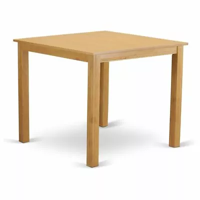 East West Furniture Cafe 42  Square Wood Counter Height Table In Natural Oak • $227.44