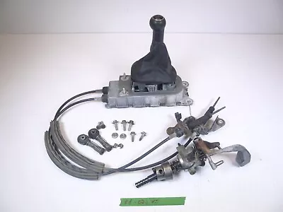 Vw Mk4 Jetta Golf Beetle Transmission Shifter Tower + Cables Assembly 02j • $249.95