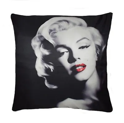 Marilyn Monroe Cushion Cover 17 X 17 Polyester Plain Reverse With Zip Closer • £12.99