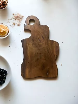 Serving Board Bread Board Cutting Board Chestnut Serving Wooden Serving Tray • $23