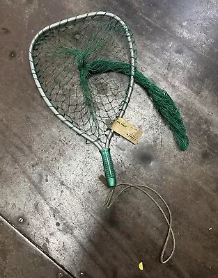 Brand New Old Stock Antique Vintage Ed Cummings Fishing Net #178 Green Michigan  • $80