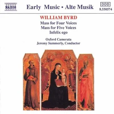 William Byrd : Masses For Four & Five Voices And Infelix Ego CD (1993) • £3.32