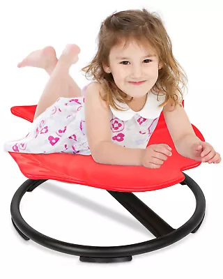 Kids Swivel Chair Kids Spinning Chair Sensory Products Wobble Chair Metal Base • $70.99