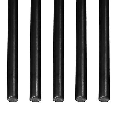0.250 (1/4 Inch) X 12 Inches (5 Pack) 12L14 Steel Round Rod Cold Finished Bar • $15.07