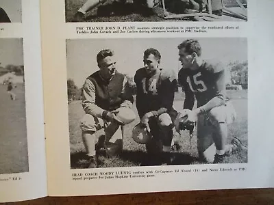 1949 Pennsylvania Military Football Program(w/WOODY LUDWIG/ED ABOOD/NORM UDOVICH • $28.99