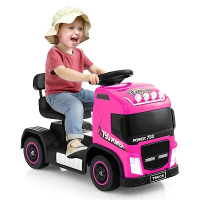 6V Battery Powered Ride-on Car Toy Kids Electric Ride-on Truck Height Adjustable • £59.95