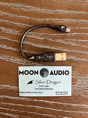 Moon Audio Silver Dragon Usb Cable • $120