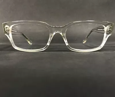 Morgenthal Frederics 107 RALPHIE Eyeglasses Frames Clear Rectangular 51-18-135 • $89.99