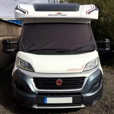 £15 • Buy Motorhome Screen Cover Curtain Wrap Fiat Ducato Boxer Relay Black Out Window 2nd