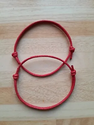 2 Kabbalah Red Bracelets For Protection & Safety.  • £3.19