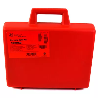 NEW Spilfyter 520250 Mercury Spill Cleanup Kit Emergency Spill Control Box • $59.29